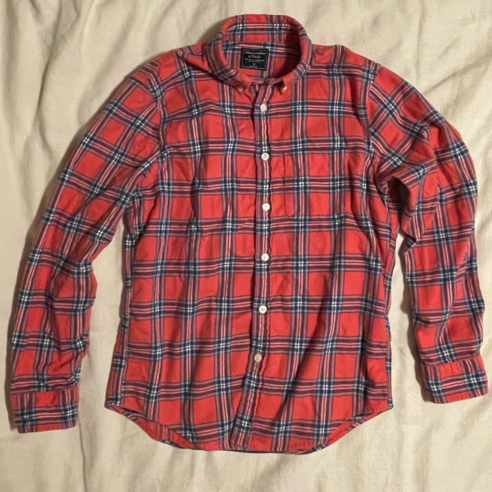 Mens Abercrombie & Fitch Flannel Shirt